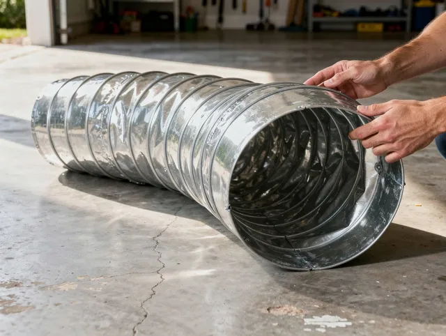 Rehoboth Dryer Vent Cleaning specialist using advanced equipment for thorough duct cleaning in Rehoboth