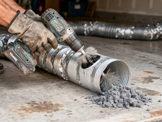 Professional duct cleaning by Rehoboth Dryer Vent Cleaning in Rehoboth