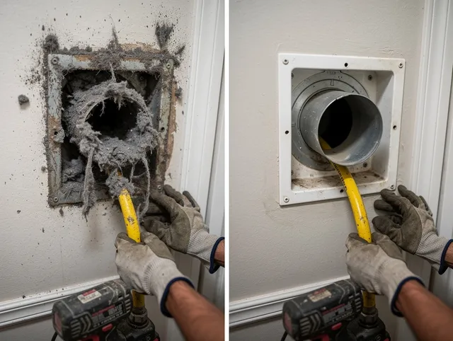 Expert gas dryer vent cleaning by Rehoboth Dryer Vent Cleaning in Rehoboth
