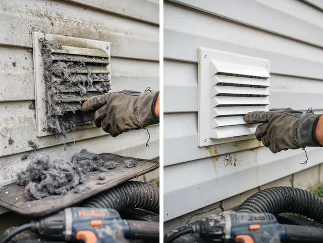 Residential dryer vent cleaning by Rehoboth Dryer Vent Cleaning in Rehoboth